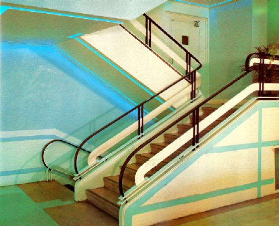 Streamline Moderne Staircase